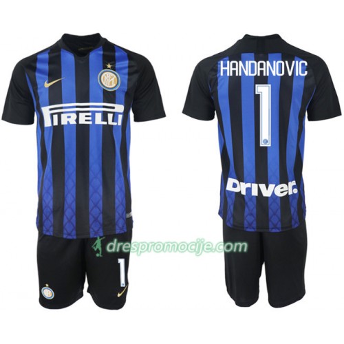 Inter Milan Dres HANDANOVIC 1 Dječji Domaći 2018/19 Kratkih Rukava Inter Milan Dres HANDANOVIC 1 Dječji Domaći 2018/19 Kratkih Rukava